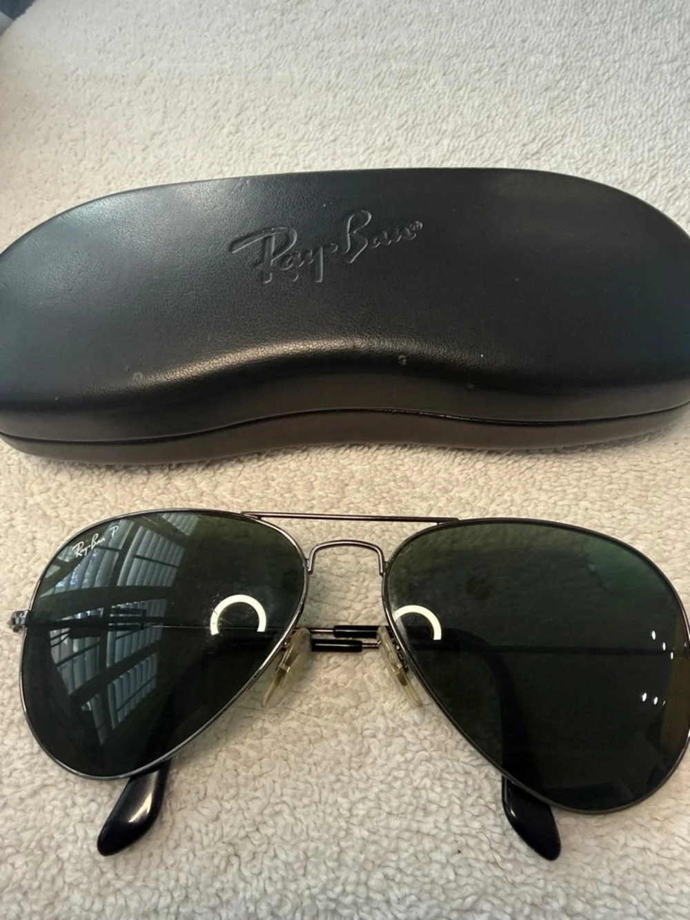 Ray Ban P Polarized Classic Aviator Sunglasses Made in Italy RB 3025